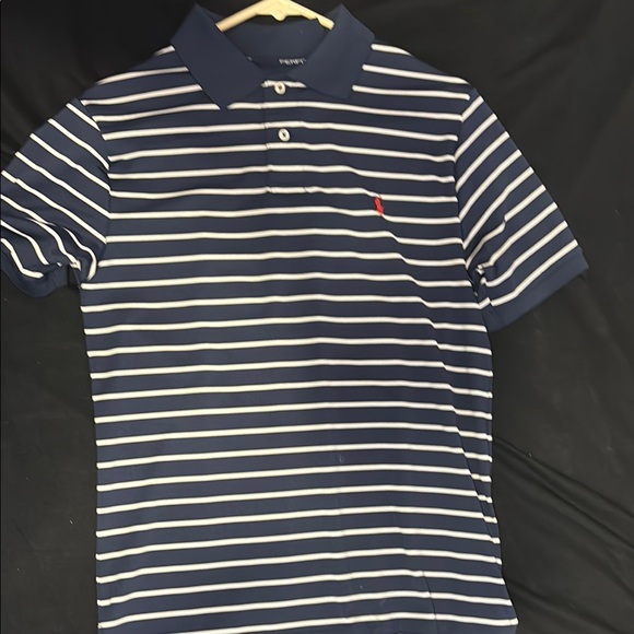 Polo by Ralph Lauren Navy Blue Striped Men's Shirt - Picture 1 of 1